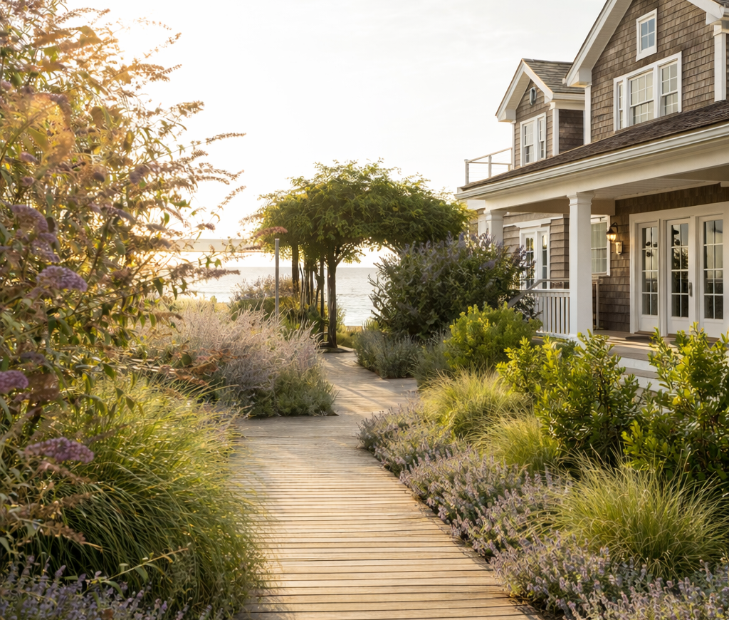 Seasonal Planting: How to Keep a Coastal Garden Beautiful All Year in the Hamptons,