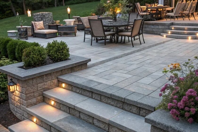 hamptons hardscapes, patio bluestone. landscape lighting. LANDSCAPE DETAILS, CREATIVE TOUCH, LANDSCAPE LIGHTING, SCREENING TREES IN THE HAMPTONS, SECURITY SERVICES, LIGHTING SERVICES, LANDSCAPE SERVICES. EASTHAMPTON, SOUTHAMPTON, WESTHAMPTON, SAG HARBOR