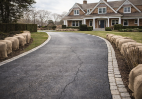 Asphalt driveway repair in wainscott new york and acrosss the hamptons